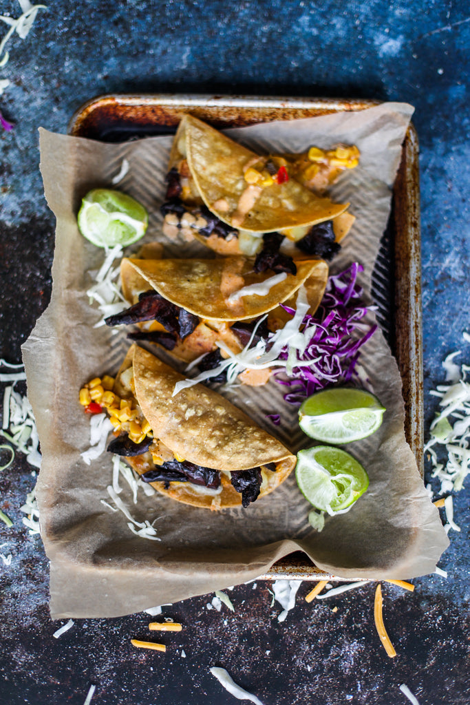 Baked Crispy Pescavore Tuna & Potato Tacos