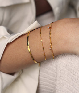 wortel beddengoed teer Gold Plated armbanden van Xzota online bestellen | De mooiste sieraden!
