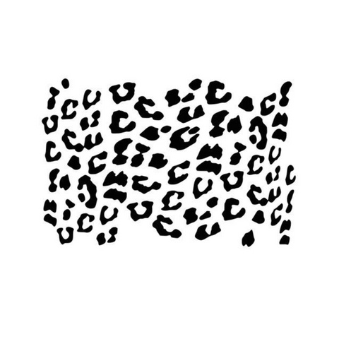 Leopard Print Leopard Spots Svg, Png, Dxf and Eps 4 Formats Vector File  Black Shape Silhouette Digital Download -  Canada