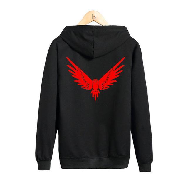 jake paul red hoodie