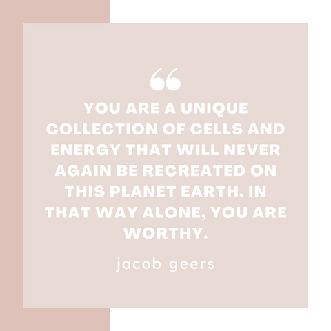 Self-Love Quote by Jacob Geers