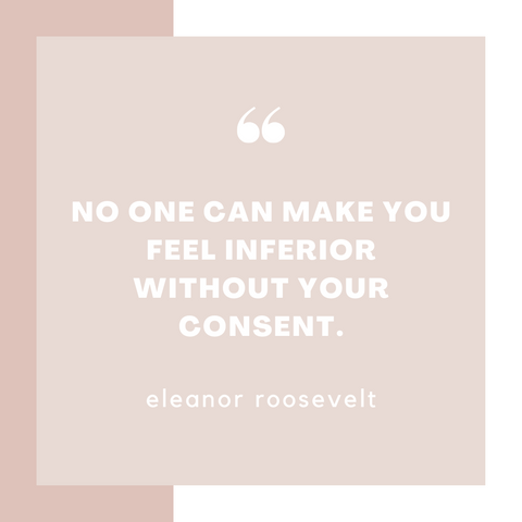 Self-Love Quote by Eleanor Roosevelt