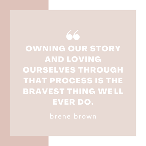 Self-Love Quote by Brene Brown