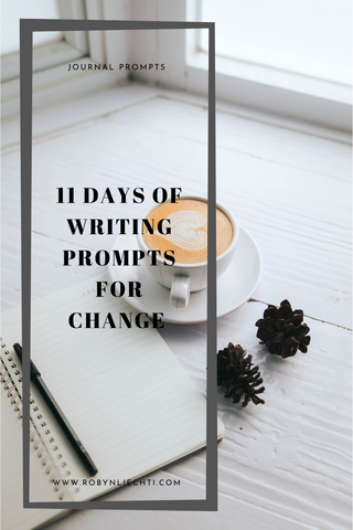 journal prompts for change