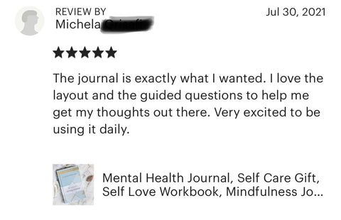 Review for women's self care journal The Making of a Strong Woman