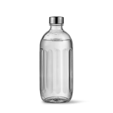 aarke Pack of 2 small PET bottles for carbonator 3, BPA-free with stainless  steel details, 450 ml