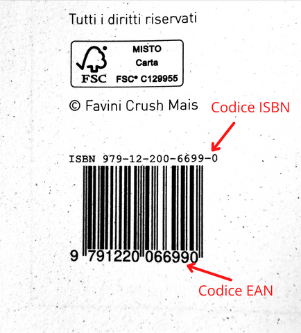 ISBN code example Frab's