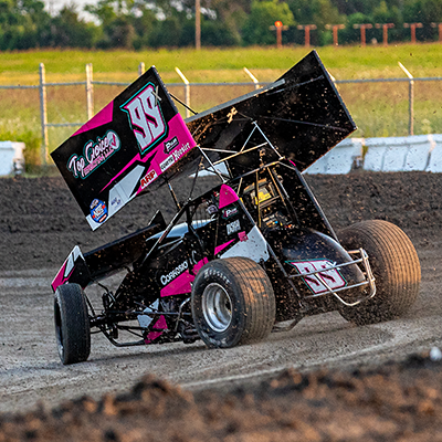 Mud Slide sprint car racing