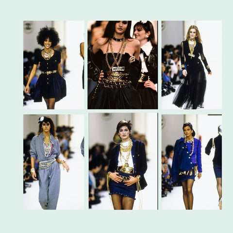 CHANEL 90S VINTAGE RUNWAY HIP HOP COLLECTION