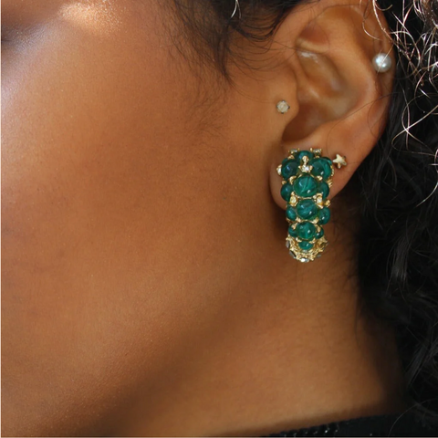 Dior earrings, Christian Dior earrings, Dior vintage earrings, vintage Dior earrings, 1960s Dior, Dior jewellery, Vintage Dior jewellery 