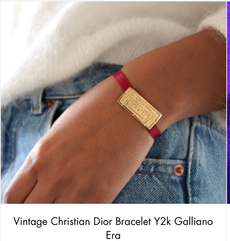 Y2K Dior bracelet vintage Christian Dior jewellery