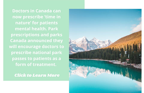 Canada Doctors can prescribe time outdoors