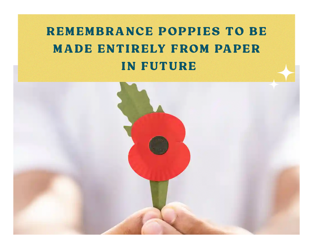 Remembrance Poppies To Be Made Plastic Free