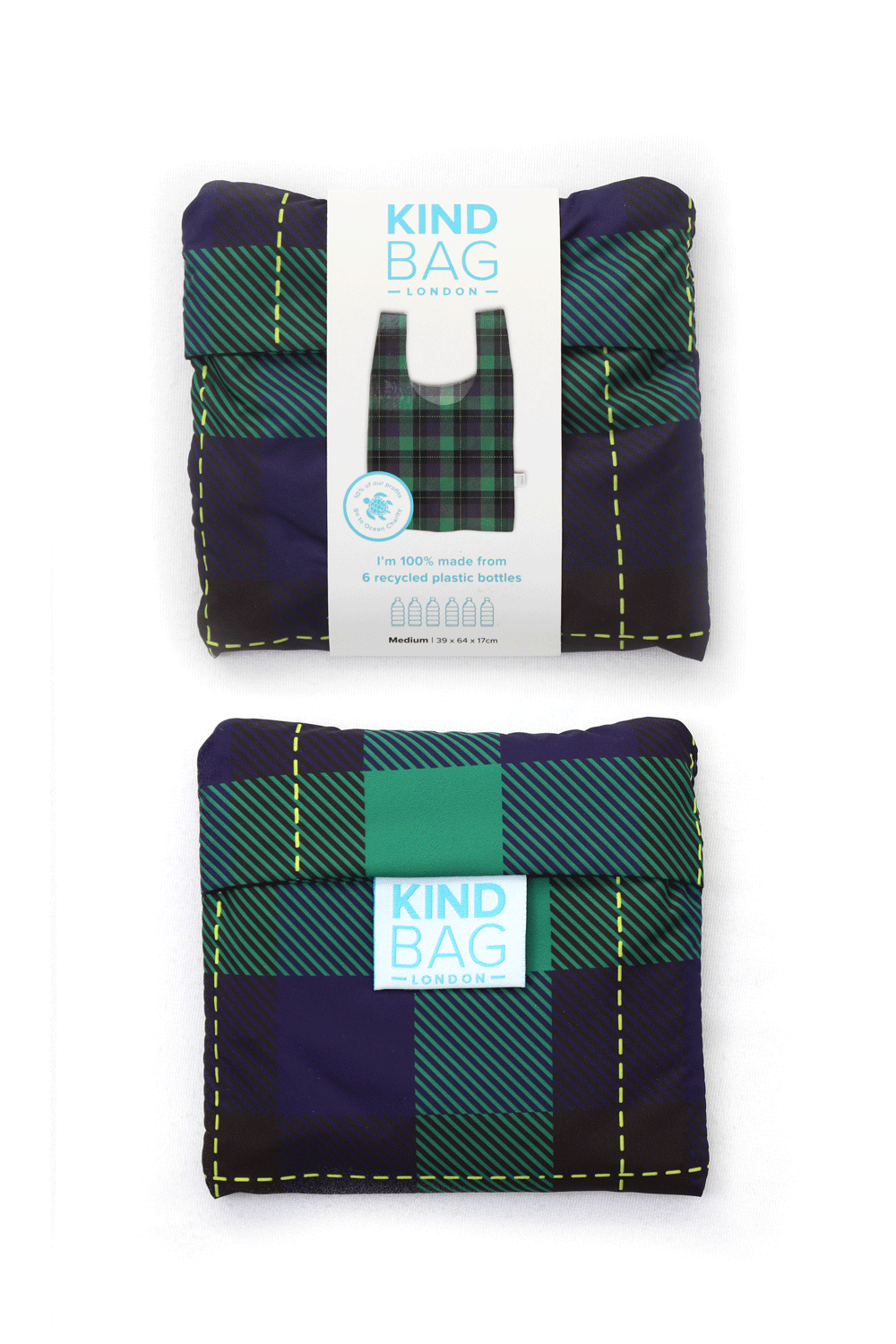 Tartan | Medium Reusable Bag