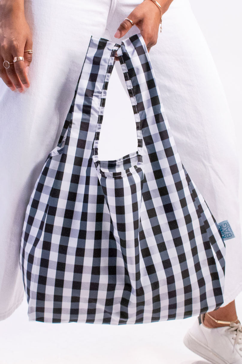 Gingham Black & White | Medium