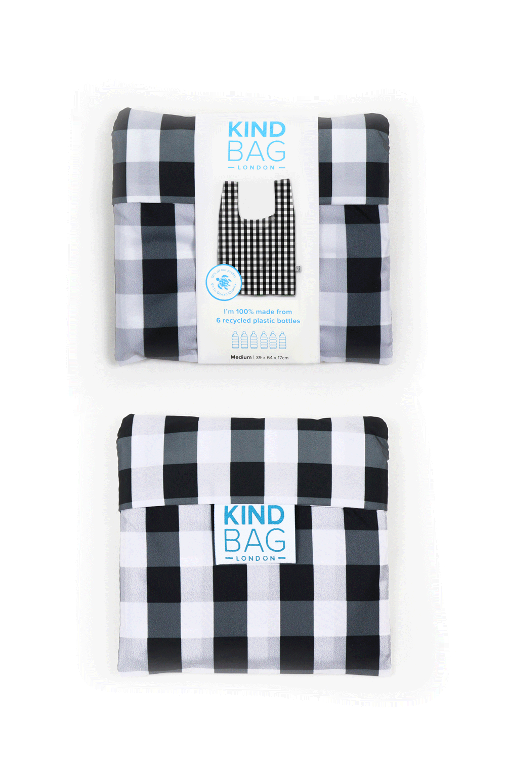 Gingham Black & White | Medium