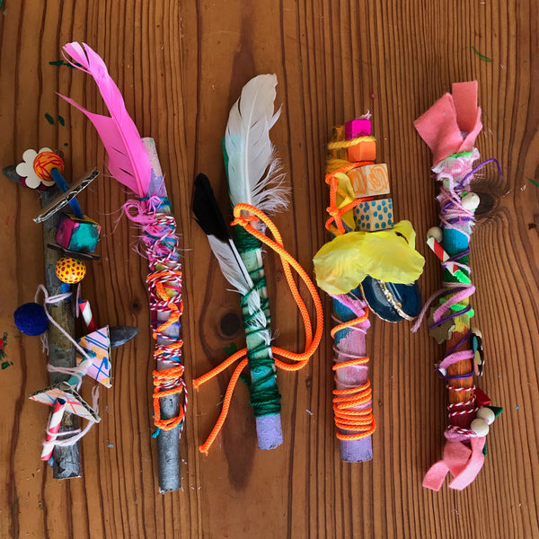 magic sticks kids process art activity