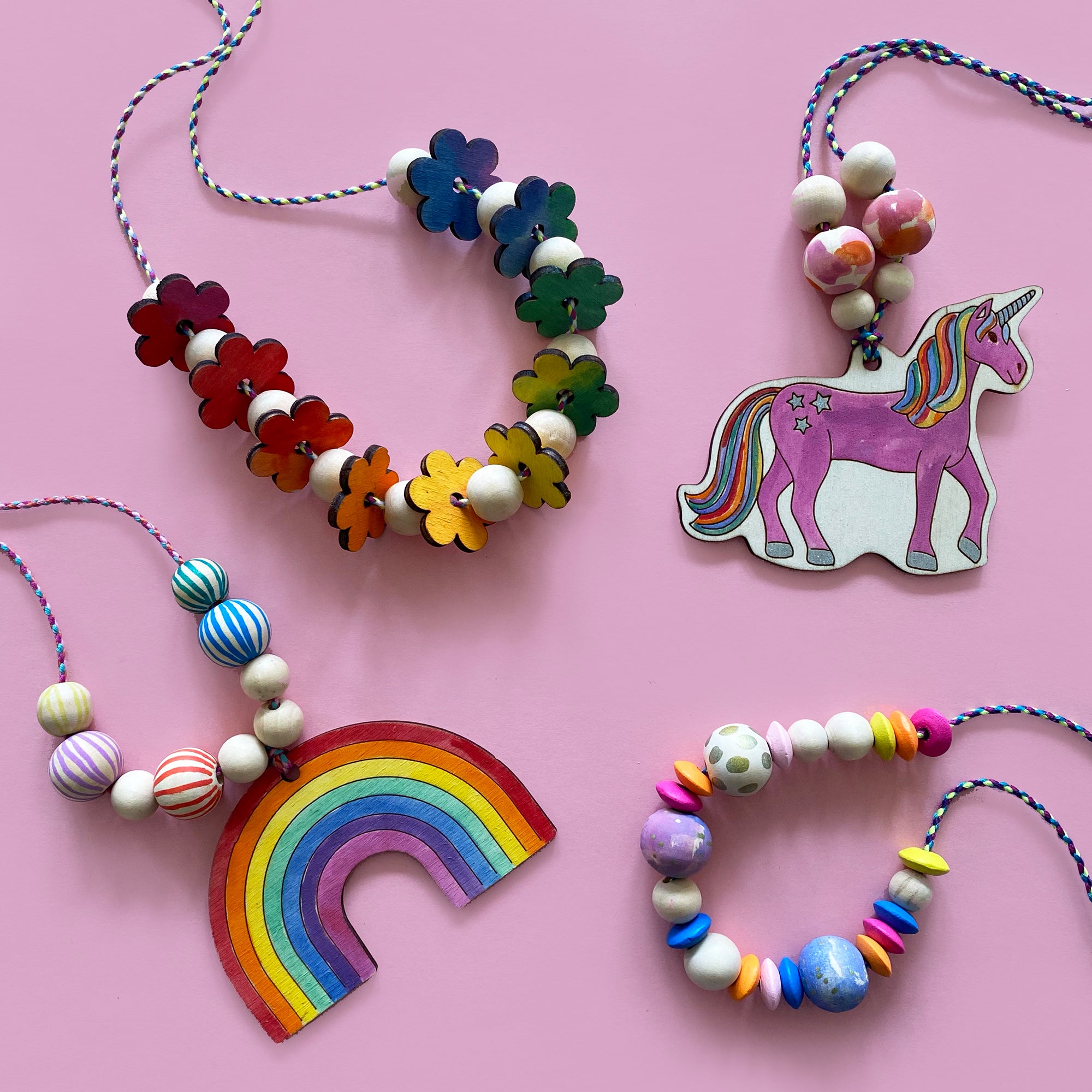 Rainbow & Unicorn Shrink Plastic Jewellery - Free Craft Project – Jewellery  - Crafts Beautiful Magazine