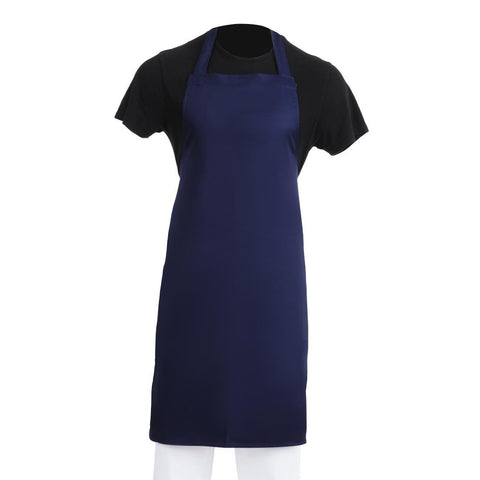 Bib Apron Navy Blue For commercial style kitchens staff, or normal customers 
