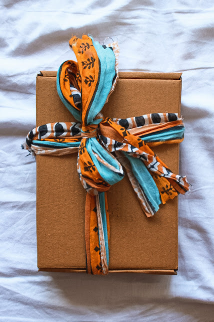 Sustainable and Simple Gift Wrap Idea