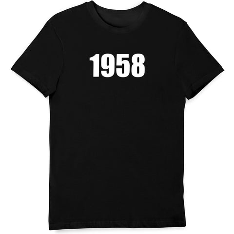 1958 Birth Year T Shirt