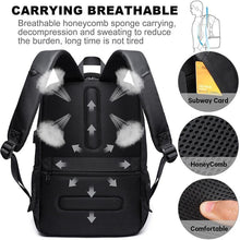 Load image into Gallery viewer, KAKA 15.6 inch Capacity Multifunctional USB Charging Backpack - The Profile Lounge