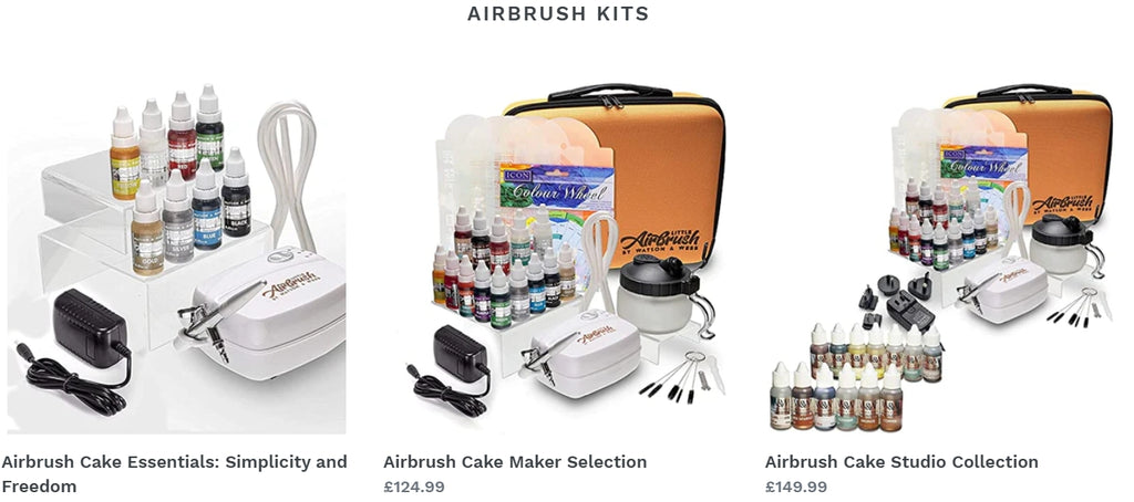 airbrush for cake decorating cake airbrush kit airbrush for cakes