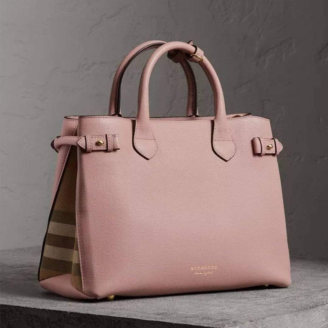 burberry pink tote
