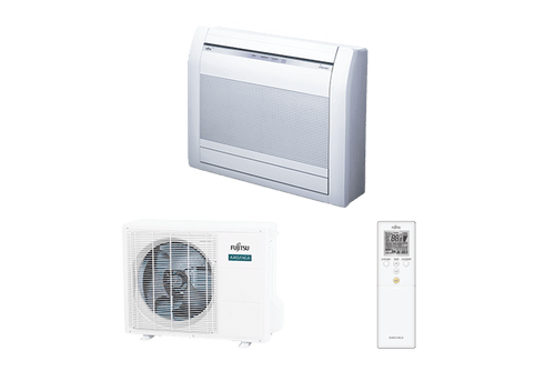 Fujitsu 12,000 BTU 22.7 SEER Low Temperature Floor Mounted Heat Pump System