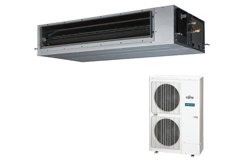 Fujitsu 48,000 BTU 16.6 SEER Medium Static Heat Pump System