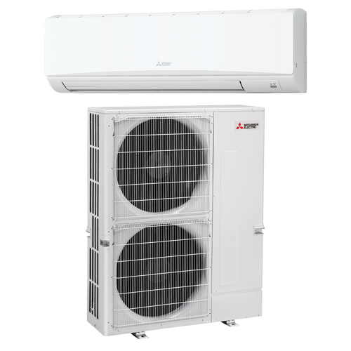 Mitsubishi 36,000 BTU Commercial Wall Mounted Single Zone Cooling Only System (PKA-A36KA7 & PUY-A36NKA7)