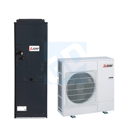 Mitsubishi 30,000 BTU 19 SEER Standard P-Series Multi-Position Air Handler Heat Pump System