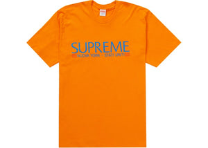 Supreme Emilio Pucci Box Logo Tee Black/Blue – Premier Hype