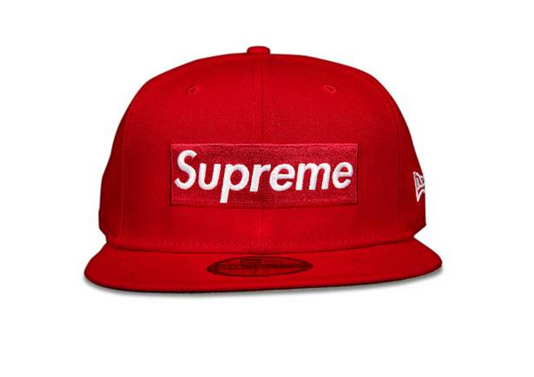 supreme champions box logo new era red