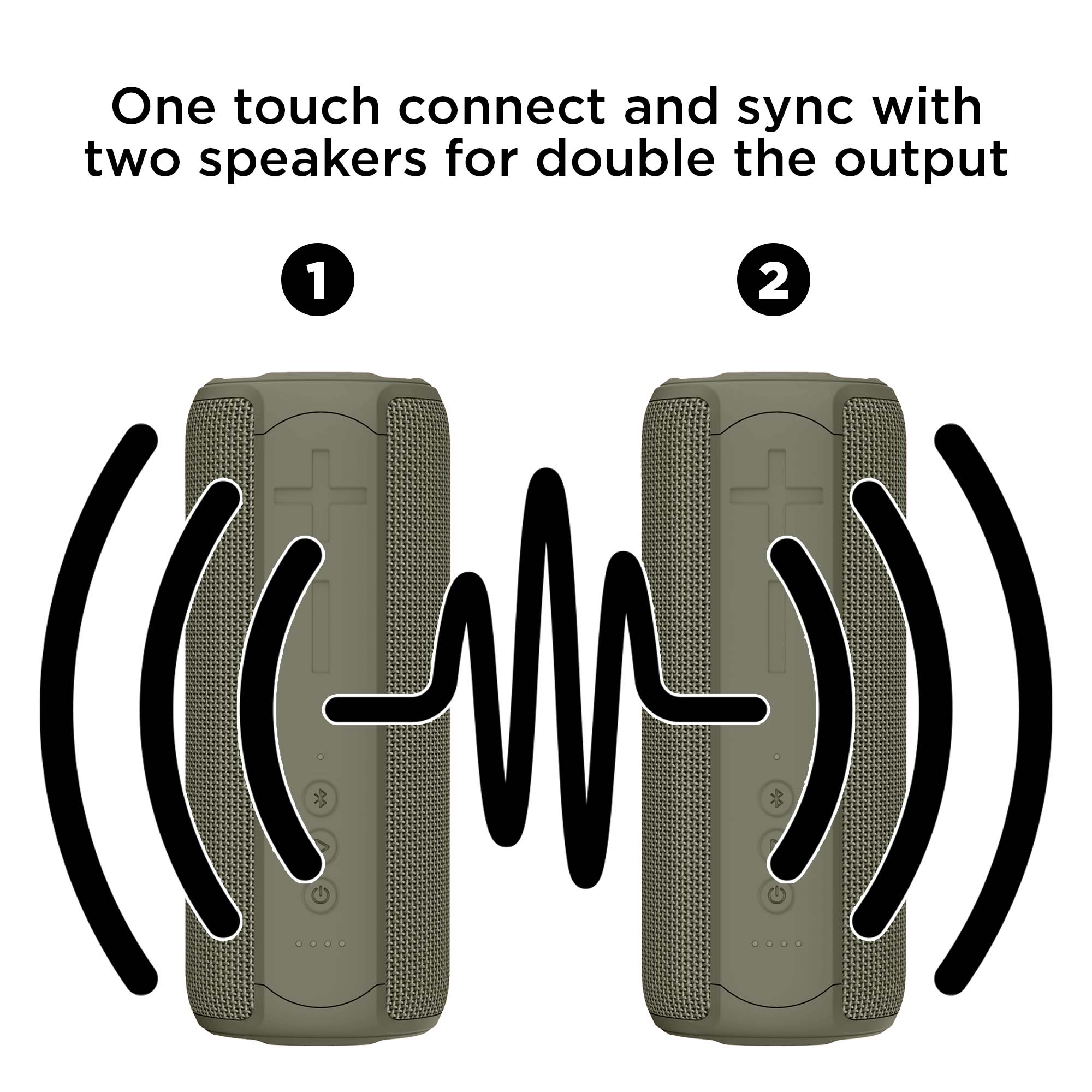 bluetooth speaker dual pairing mode