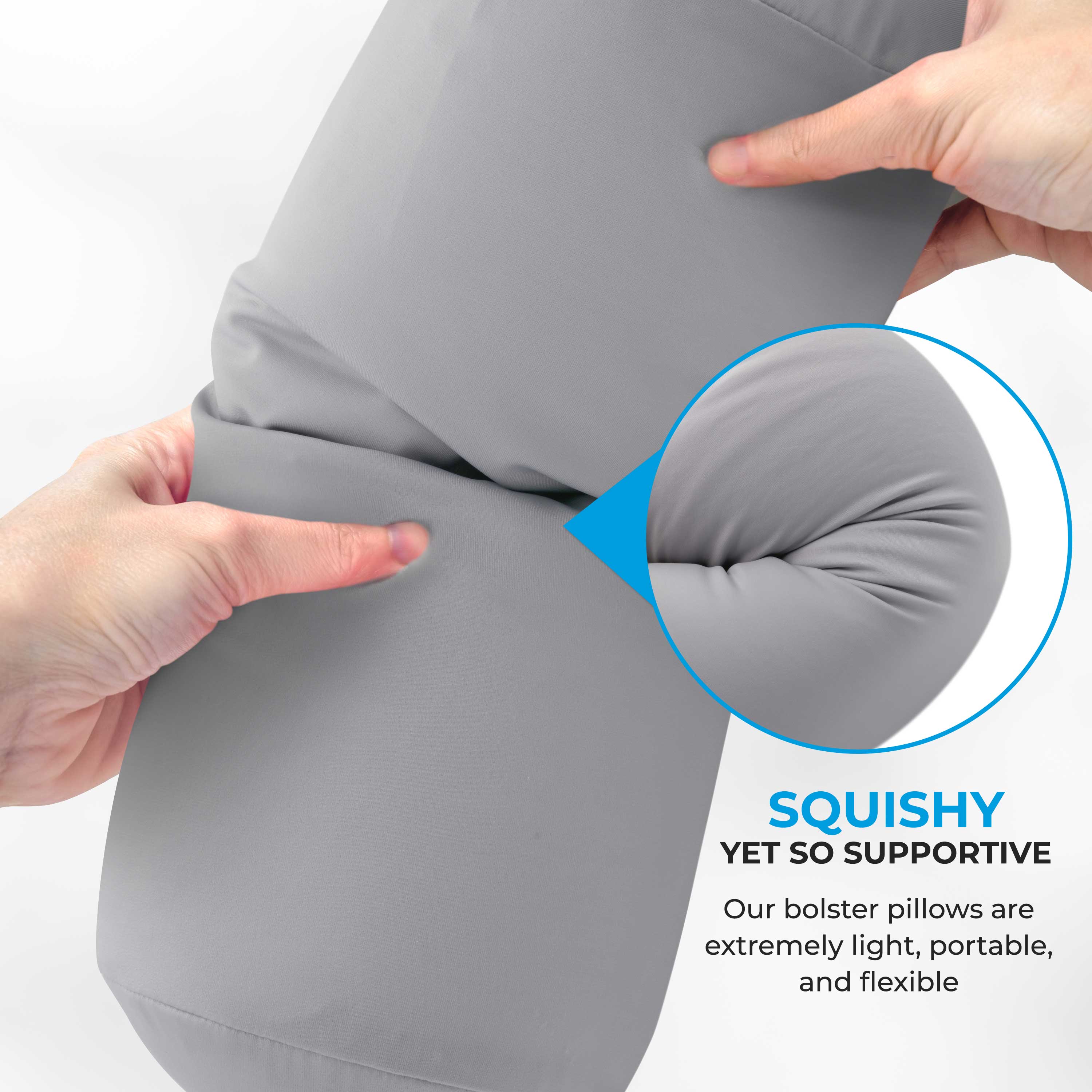 microbead squish pillow