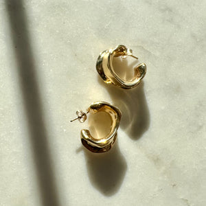 Calamari Hoop Earrings - Written by Forest