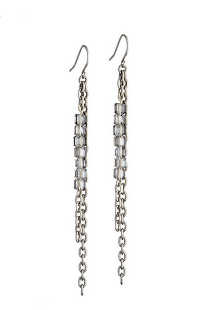 Grayling Basaltic Earring in Silver | Shop Adorn