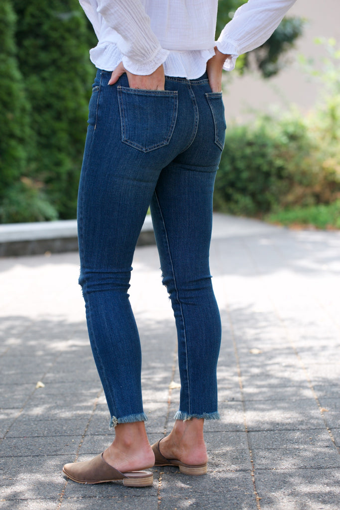 current elliott high waist jeans
