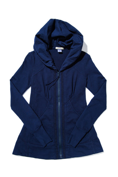 Prairie Underground Mid-Victorian Hoodie in Indigo | Shop Adorn