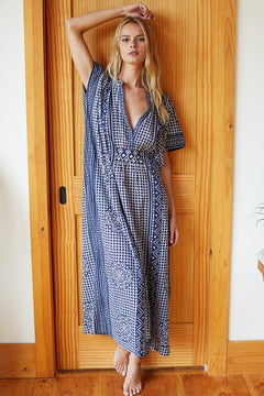 EMERSON FRY Emerson Caftan in Ink Organic