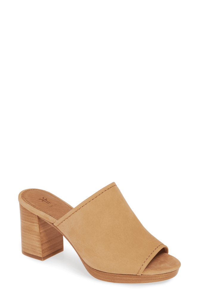 Frye Blake Mule in Tan – Adorn