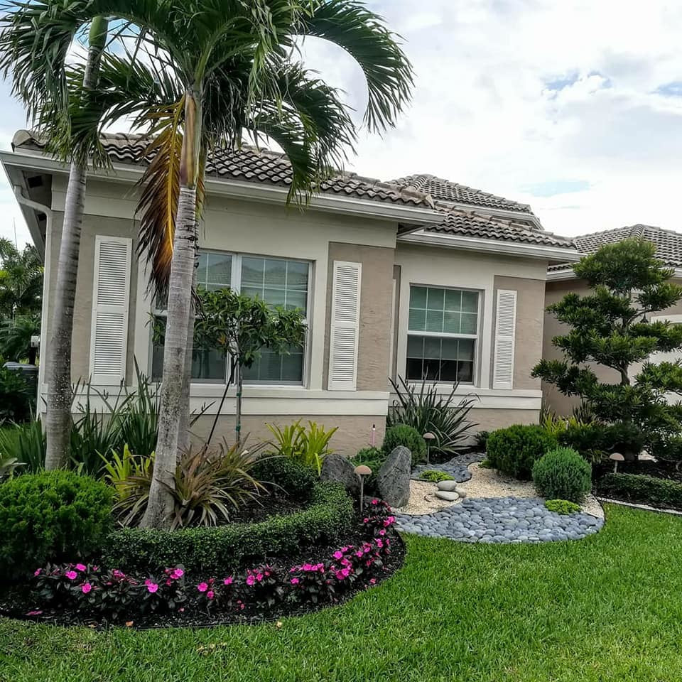 New Gorgeous Landscaping Done In Boca Raton – Dreamscapes By Zury