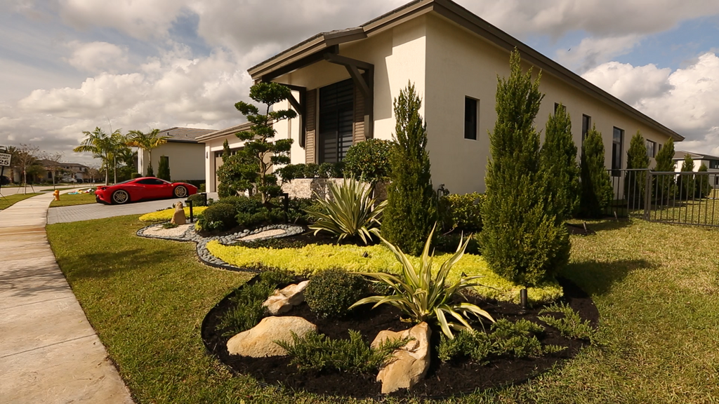 Our Latest Landscaping Job In South Florida Exemplifies Yin & Yang