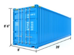 20 ft Standard Container Measurements 