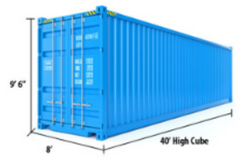 40 ft High Cube Container Measurements