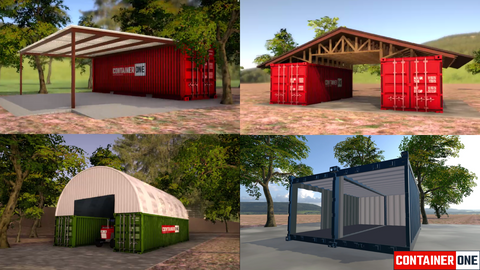 shipping container garage