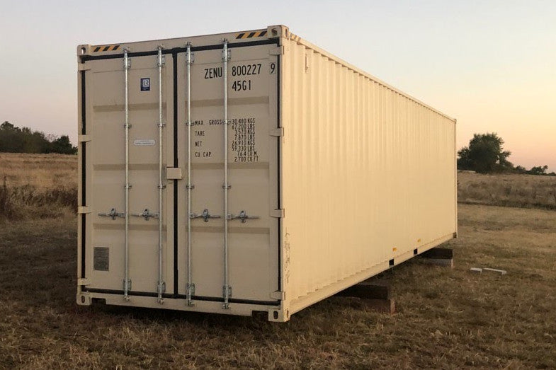 40ft one trip container