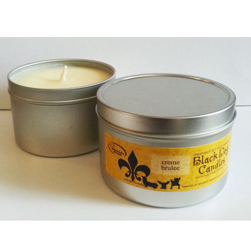 8 oz Aluminum Tin Soy Wax Candle