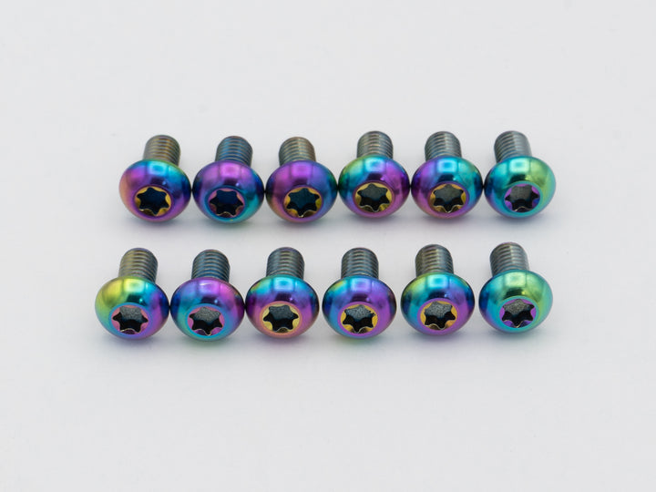 Taper Head Allen Key Rainbow Oil Slick Titanium Screws – Baoji HOSN  Titanium Co., Ltd.